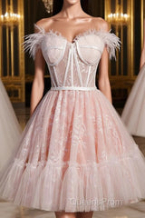 Cute Strapless Black Tulle Short Homecoming Dress