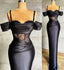 2026 Plus Size Arabic Aso Ebi Black Lace Beaded Classy Prom Dress Spaghetti Sheath Satin Classy Evening Classy Party Second Reception Gowns