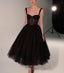 Black Fashion Sweetheart Neck Long Tulle Teen Classy Prom Dress Tulle Classy Dress Classy Evening Gown Graduation Party