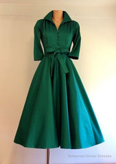 Amazing Green Knee Length Homecoming Dress/4883