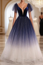 Elegant Backless Lace Up Long Charming Princess Evening Prom Dress For Girls