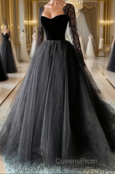 A-line/Princess Square Court Train Tulle Wedding Dress with Appliques Lace