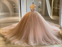 Ball Gown Pink Evening Prom Dress Quinceanera Dress Ed600