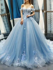 Ball Gown Evening Prom Dress Floral Dress Quinceanera Court Train Short Sleeve Sweetheart Lace With Pleats Appliques