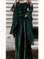 Beautiful Dark Green Long Classy Prom Dress Classy Evening Dress