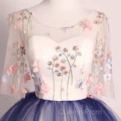 Beautiful Gradient Ball Gown Long Party Dress, Gradient Formal Dress