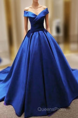 Beautiful Royal Blue Party Dress, Evening Prom Dress , Long Formal Gowns