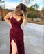 Burgundy Long Classy Prom Dress, Classy Evening Dress,Party Dress, Classy Dress