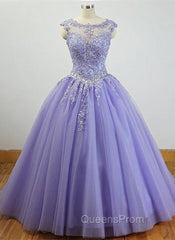Charming Evening Dress , Quinceanera Dress with Appliques