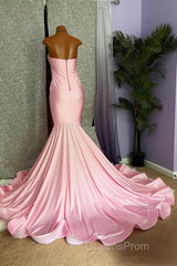 Chic High-neck Sleeveless Mermaid Evening Prom Dress With Beading