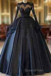 Custom Black African Wedding Gown, Satin Black Wedding Dress, African Evening Evening Prom Dress