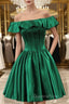 Cute Off The Shoulder Homecoming Dress