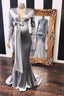 Elegant Adjustable V-Neck Long Sleevess Mermaid Pregnant Formal Dresses