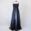 ¥â‚?Empire Dress Vintage Silver And Black Glitter Ombre Beaded High-Waisted Long Tulle Classy Prom Dress Classy Evening Dress Party Dress