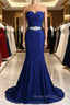 Glamorous Evening Dress Lace Evening Dress Evening Dress Beaded Evening Dress