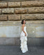 Gorgeous A-Line Strapless Satin Long Classy Prom Dress Classy Evening Dress