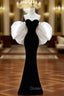 Gorgeous Sheath Off The Shoulder Black Velvet Evening Dress Evening Prom Dress Birthday Outfits