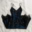 Gorgeous Mermaid Spaghetti Straps Beaded Navy Blue Satin Long Classy Prom Dress