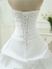 Gorgeous Sweetheart Beaded Ball Gowns Lace-Up Wedding Dress
