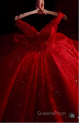 Hot Appliques Ball Gown Dark Green Wedding Dress Sequin Quinceanera Dress