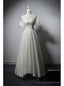 Ivory Spaghetti Straps Wedding Dress