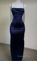 Koutun Sexy Straps Backless Evening Prom Dress Length-Floor Evening Dress