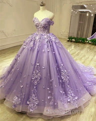 Lace Sky Blue Off the Shoulder Ball Gown Quinceanera Dress