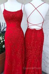 Lavender Lace Corset Evening Prom Dress Mermaid Scoop Evening Dress With Beading