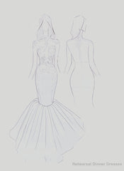 2025 Silver Long Sleeve Mermaid/Trumpet Lace and Tulle Prom Dresses