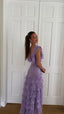Lilac Lace Long Classy Prom Dress Classy Evening Gown Party Dress
