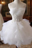 Lovely Tulle Short Party Dress, Cute Teen Junior Evening Prom Dress