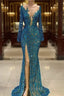 Memaid Long Evening Prom Dress Sexy Evening Gown