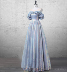 Mermaid Blue Bridal Gown Fairy Prom Dress Dress