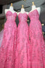 Mermaid Hot Lace Long Prom Dress, Long Hot Formal Graduation Evening Dress
