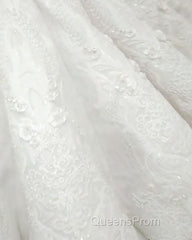 New Arrival V Neck Cap Sleeve Beads Crystals Mermaid Wedding Dress Lace Applique