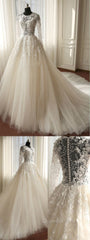 New Style Wedding Dress Long Sleeves, Bride Dress, Bridal Gown ,Dress For Brides