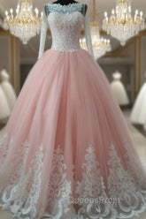 Princess Wedding Dress Lace Long Sleeves