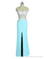 Prom Dresses Mermaid Sweetheart Lace Slit Sexy Open Back Women Long Evening Dresses