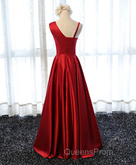 Stylish Satin Long Evening Prom Gown Formal Dress
