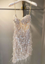 Sequin Classy Prom Dress, Sheath Short Classy Prom Dress
