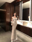 Sexy Off The Shoulder Lace Mermaid With Long Sleeves Modest Classy Prom Dress For Women