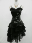 Sexy Sheath Straps Sleeveless Black Short Classy Prom Dress
