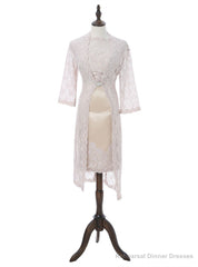 Sheath Knee Length Lace Mother Of The Bride Dresses