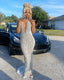 Silver Mermaid Women Classy Evening Party Classy Prom Gowns
