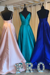 Simple Elegant Evening Prom Dress , Formal Dress, Dance Dress, Graduation School Party Gown