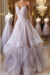 Simple sweetheart neck tulle long Evening Prom Dress formal Dress