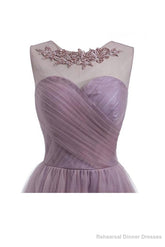 Sweetheart Tulle Homecoming Dresses A Line Scoop Short Prom Dress