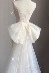 Timeless Mermaid Sweetheart Lace White Satin Wedding Dress