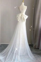 Timeless Mermaid Sweetheart Lace White Satin Wedding Dress