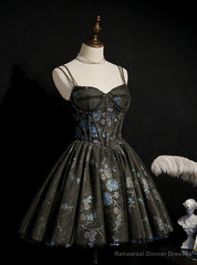 Tulle Sequins Beading Homecoming Dress